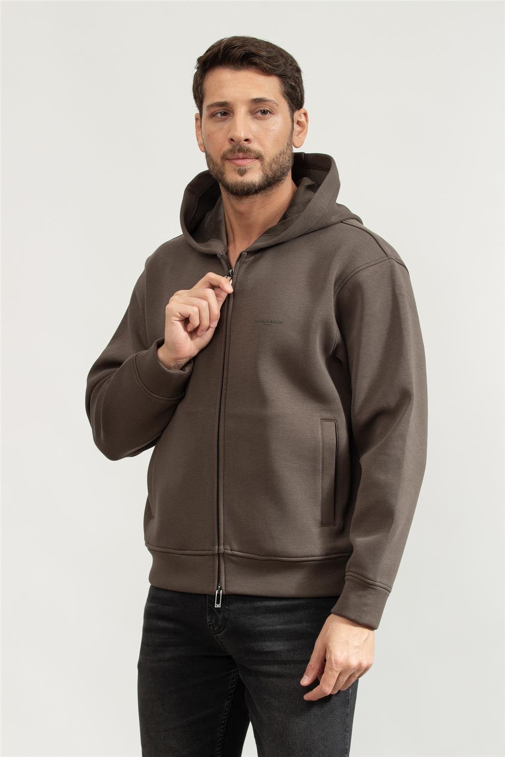 Emporio Armani Erkek Kapüşonlu Sweatshirt