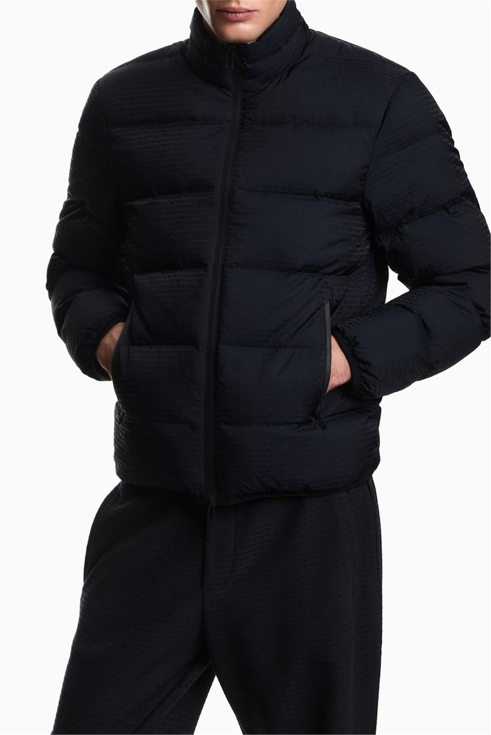 Emporio Armani Erkek Mont Lacivert