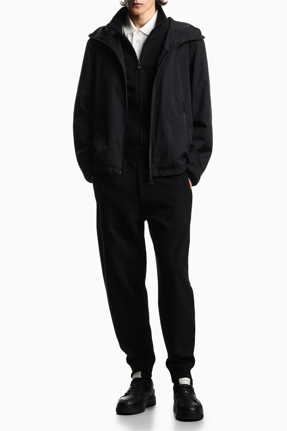 Emporio Armani Erkek Mont Siyah