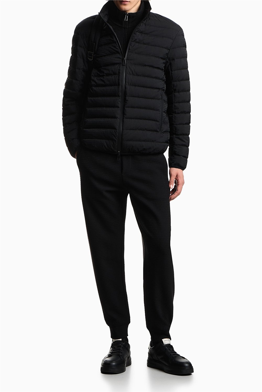 Emporio Armani Erkek Mont Siyah