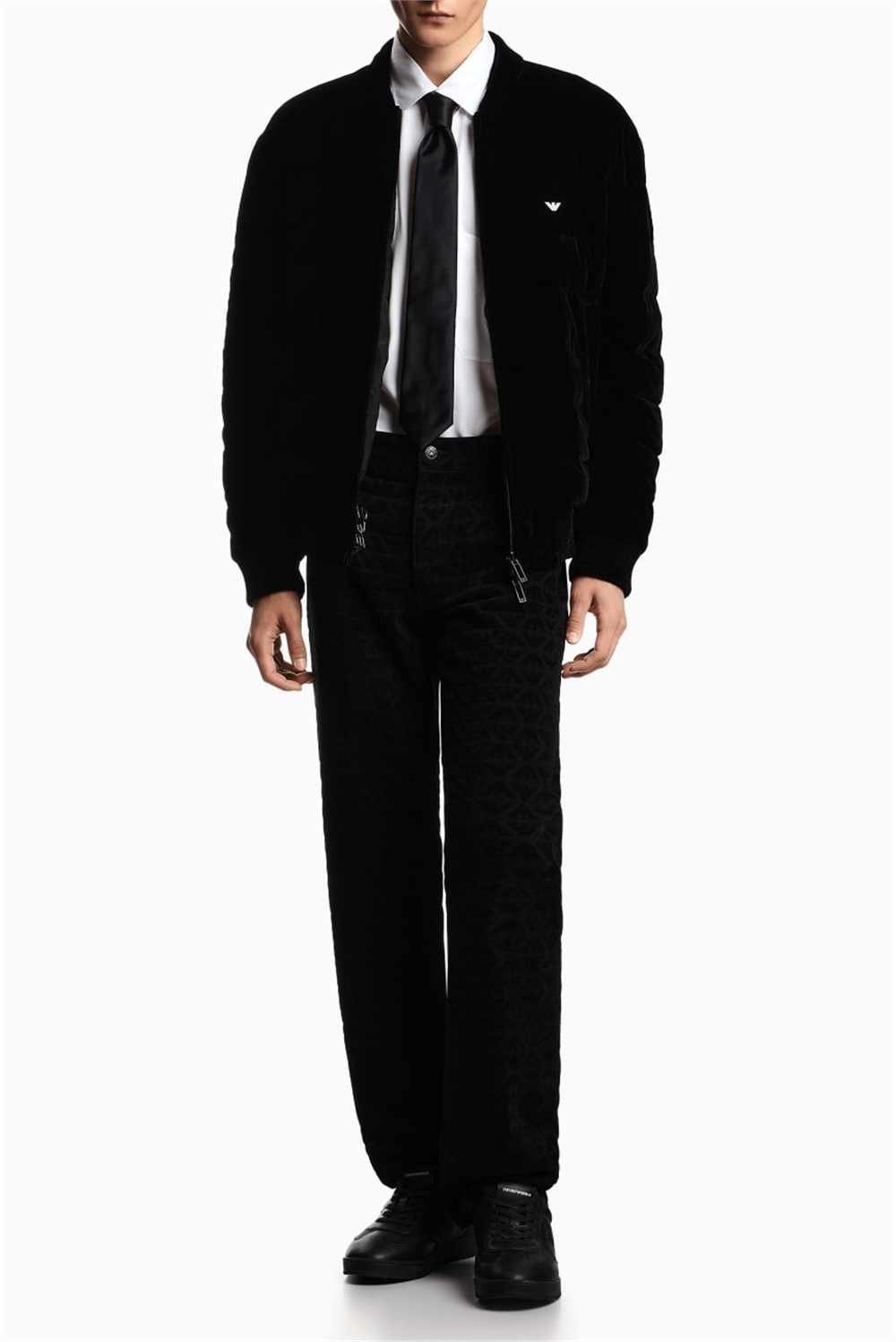 Emporio Armani Erkek Mont Siyah