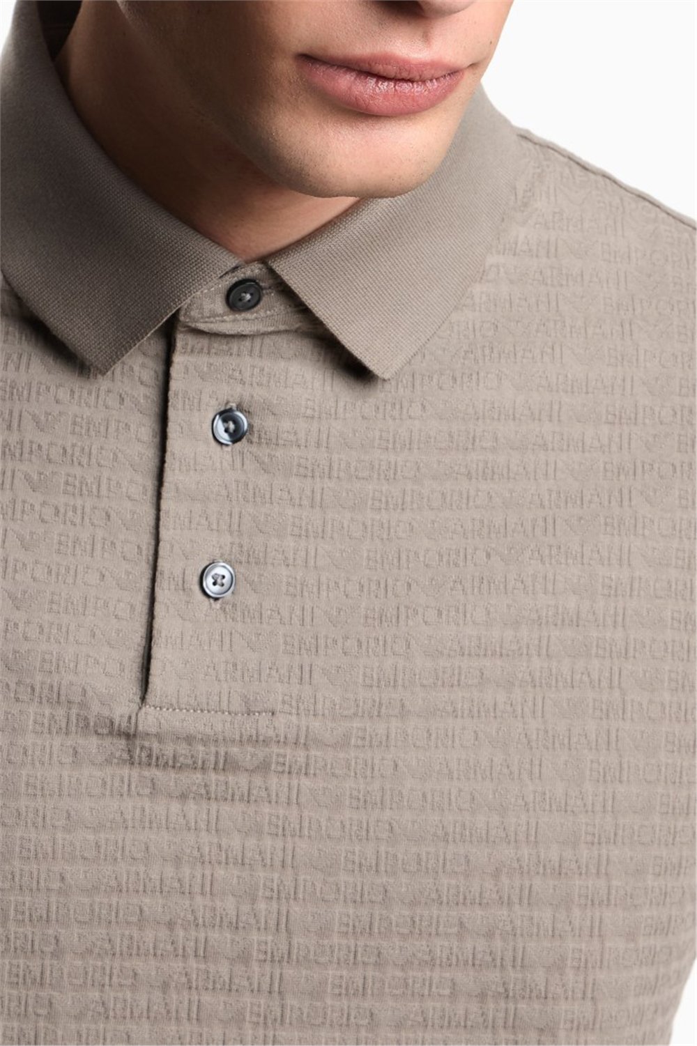 Emporio Armani Erkek Polo Yaka T-Shirt Çok Renkli