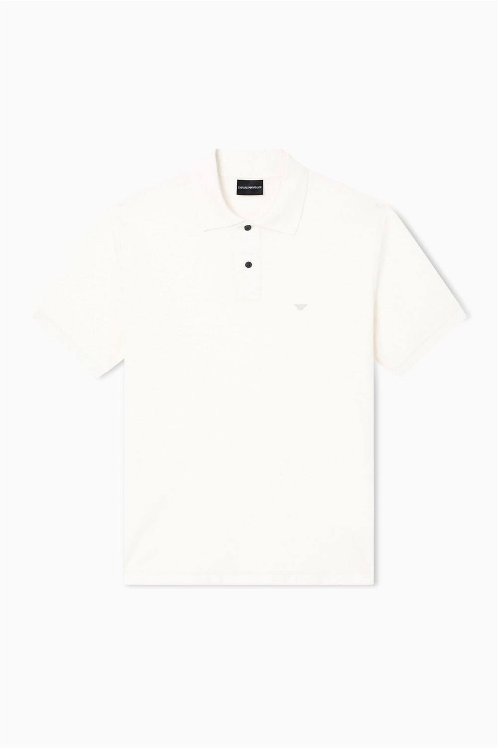 Emporio Armani Erkek Polo Yaka T-Shirt Krem