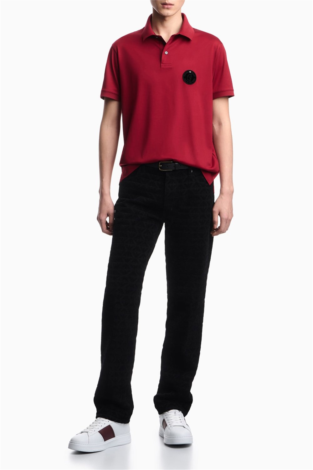 Emporio Armani Erkek Polo Yaka T-Shirt Çok Renkli