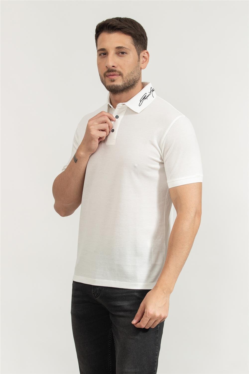 Emporio Armani Erkek Polo Yaka T-Shirt