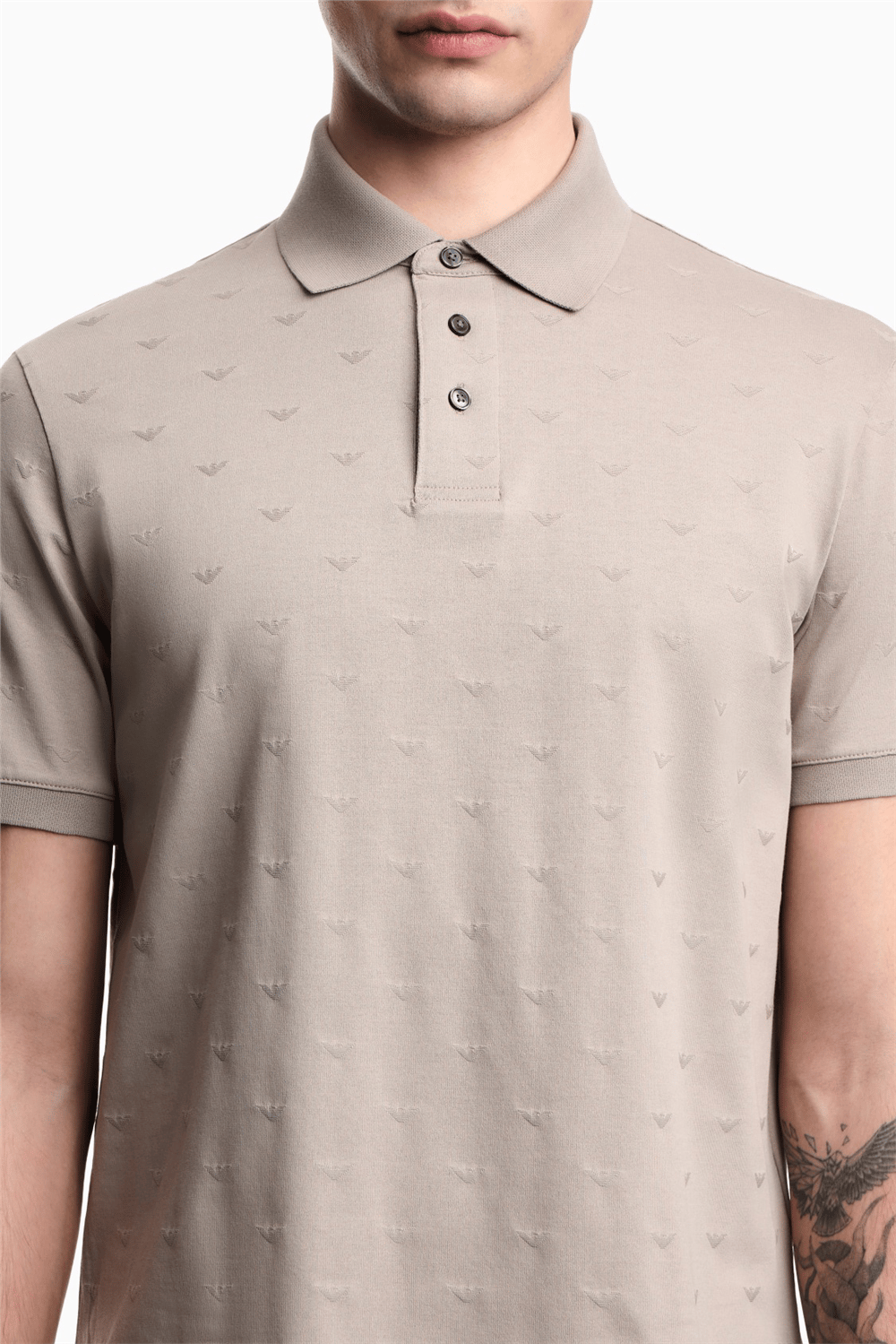 Emporio Armani Erkek Polo Yaka T-Shirt Çok Renkli