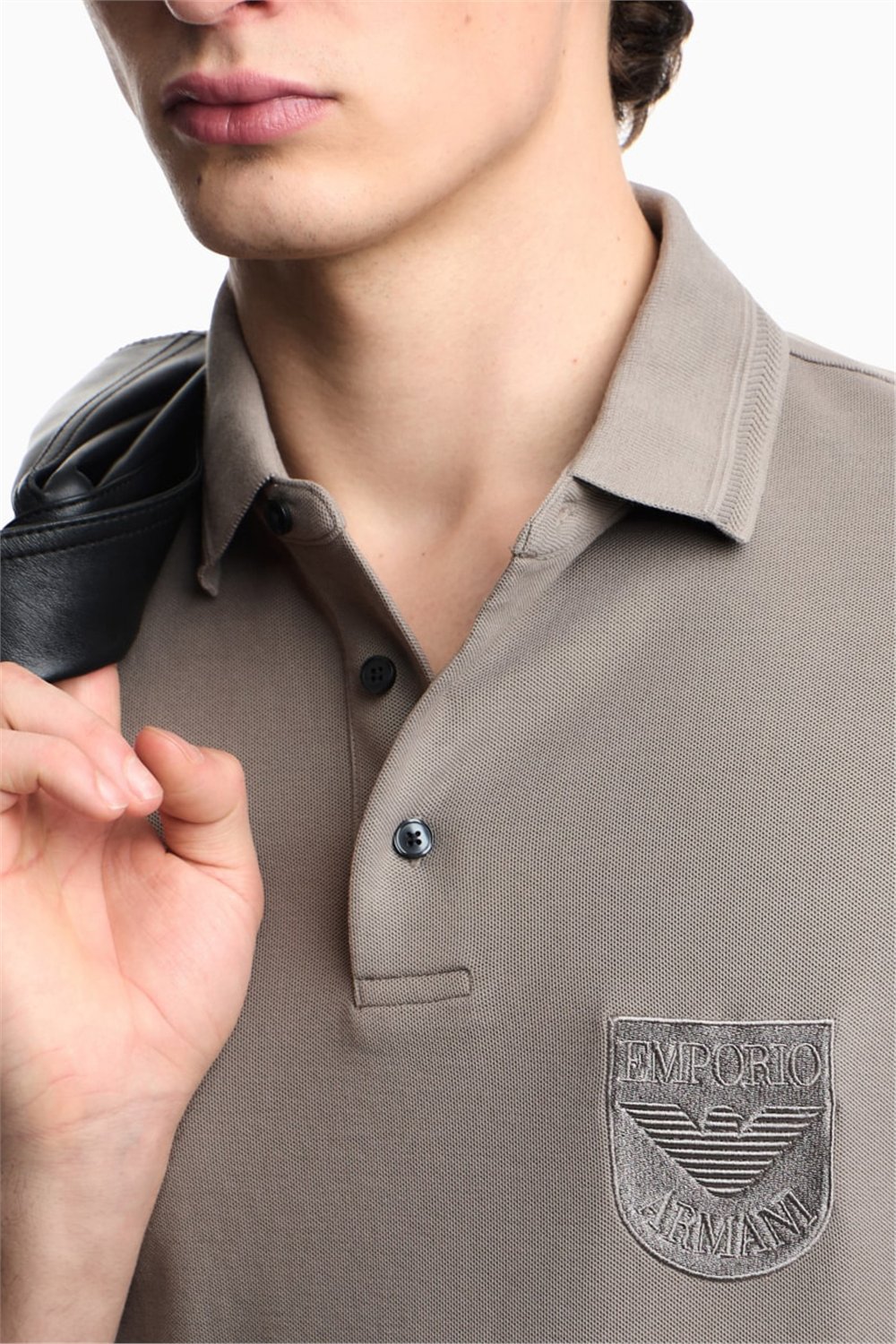 Emporio Armani Erkek Polo Yaka T-Shirt Çok Renkli