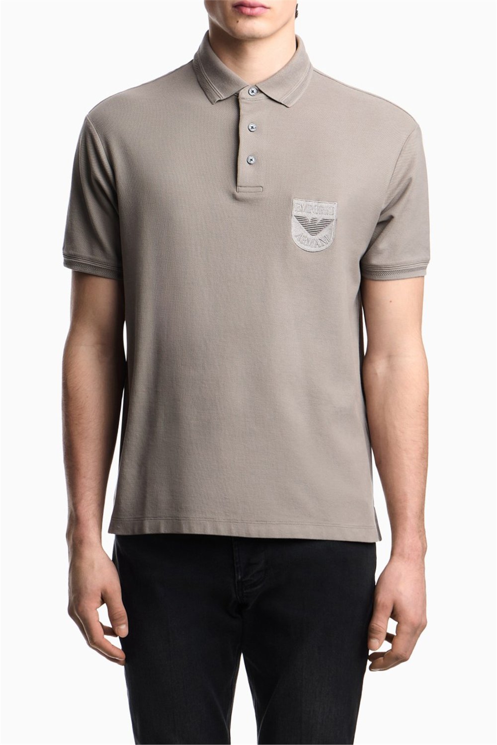 Emporio Armani Erkek Polo Yaka T-Shirt Çok Renkli