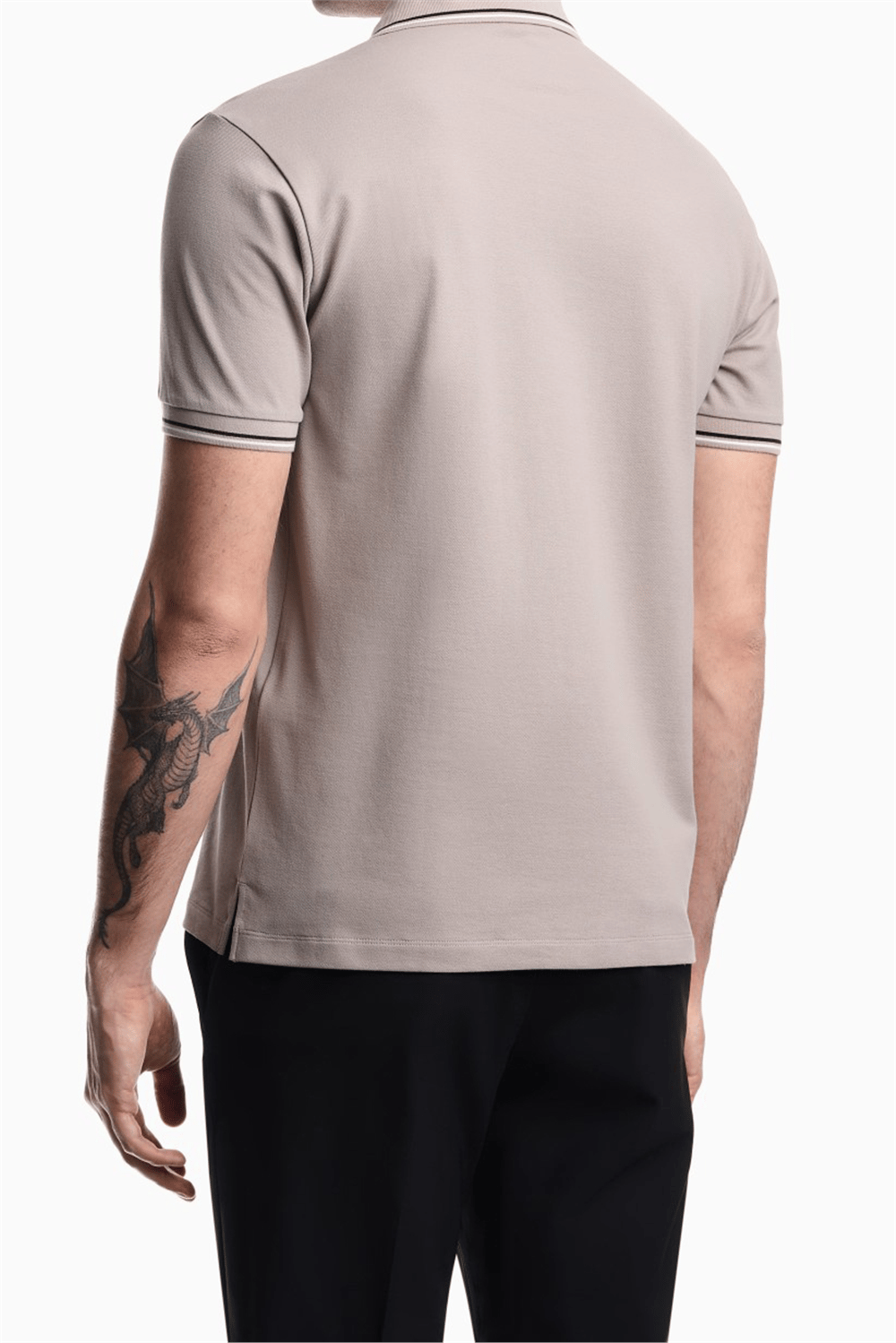 Emporio Armani Erkek Polo Yaka T-Shirt Çok Renkli