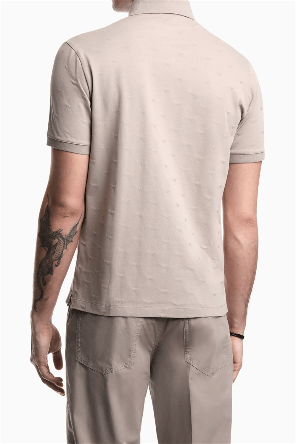 Emporio Armani Erkek Polo Yaka T-Shirt Çok Renkli