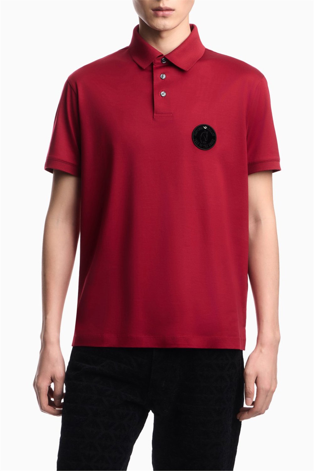 Emporio Armani Erkek Polo Yaka T-Shirt Çok Renkli