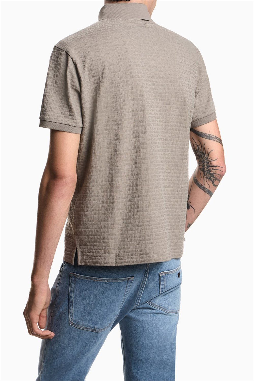 Emporio Armani Erkek Polo Yaka T-Shirt Çok Renkli