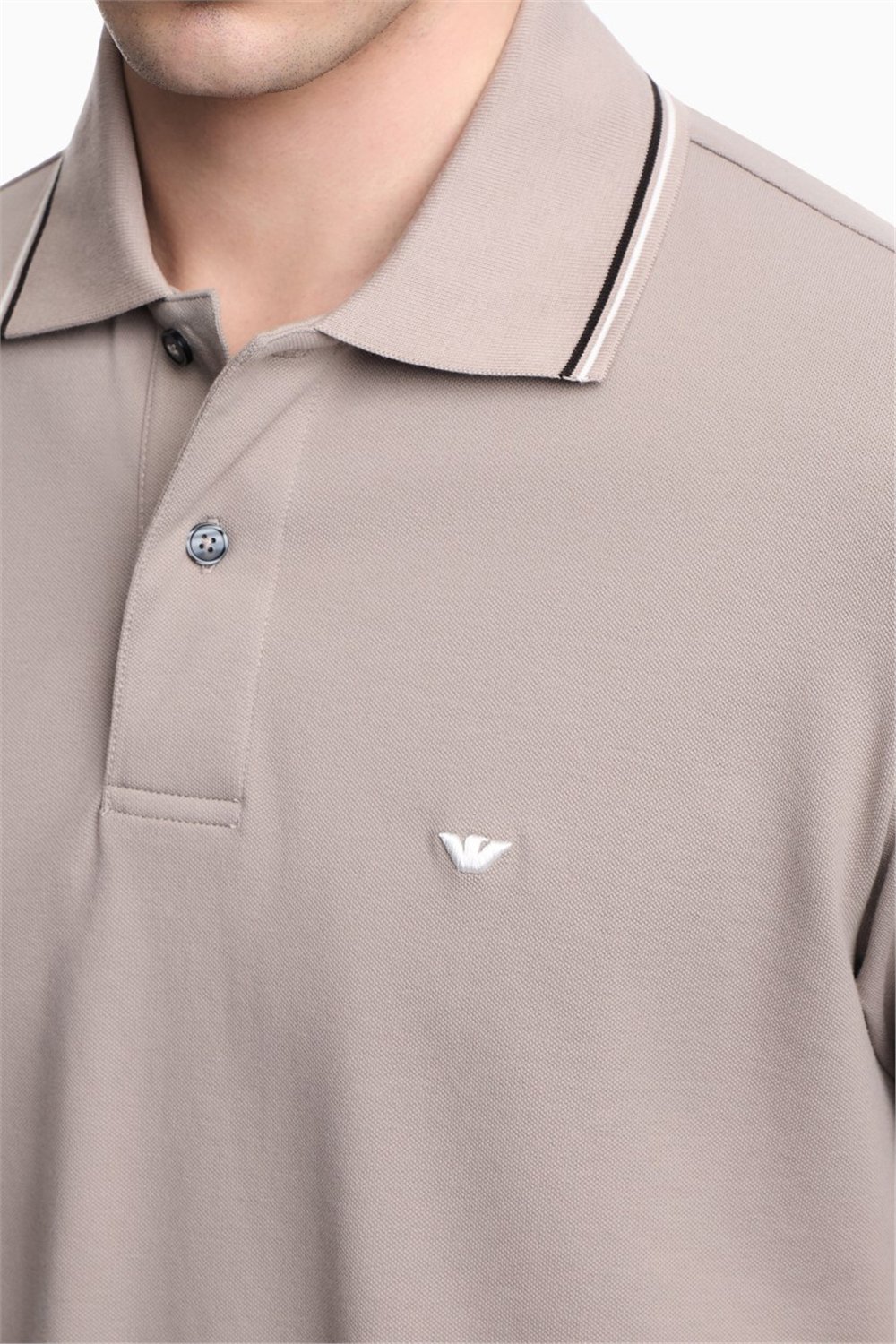 Emporio Armani Erkek Polo Yaka T-Shirt Çok Renkli