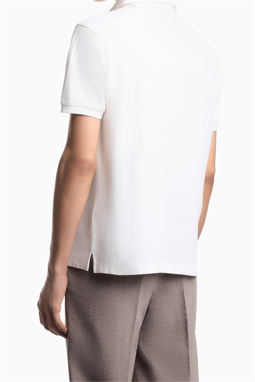 Emporio Armani Erkek Polo Yaka T-Shirt Beyaz