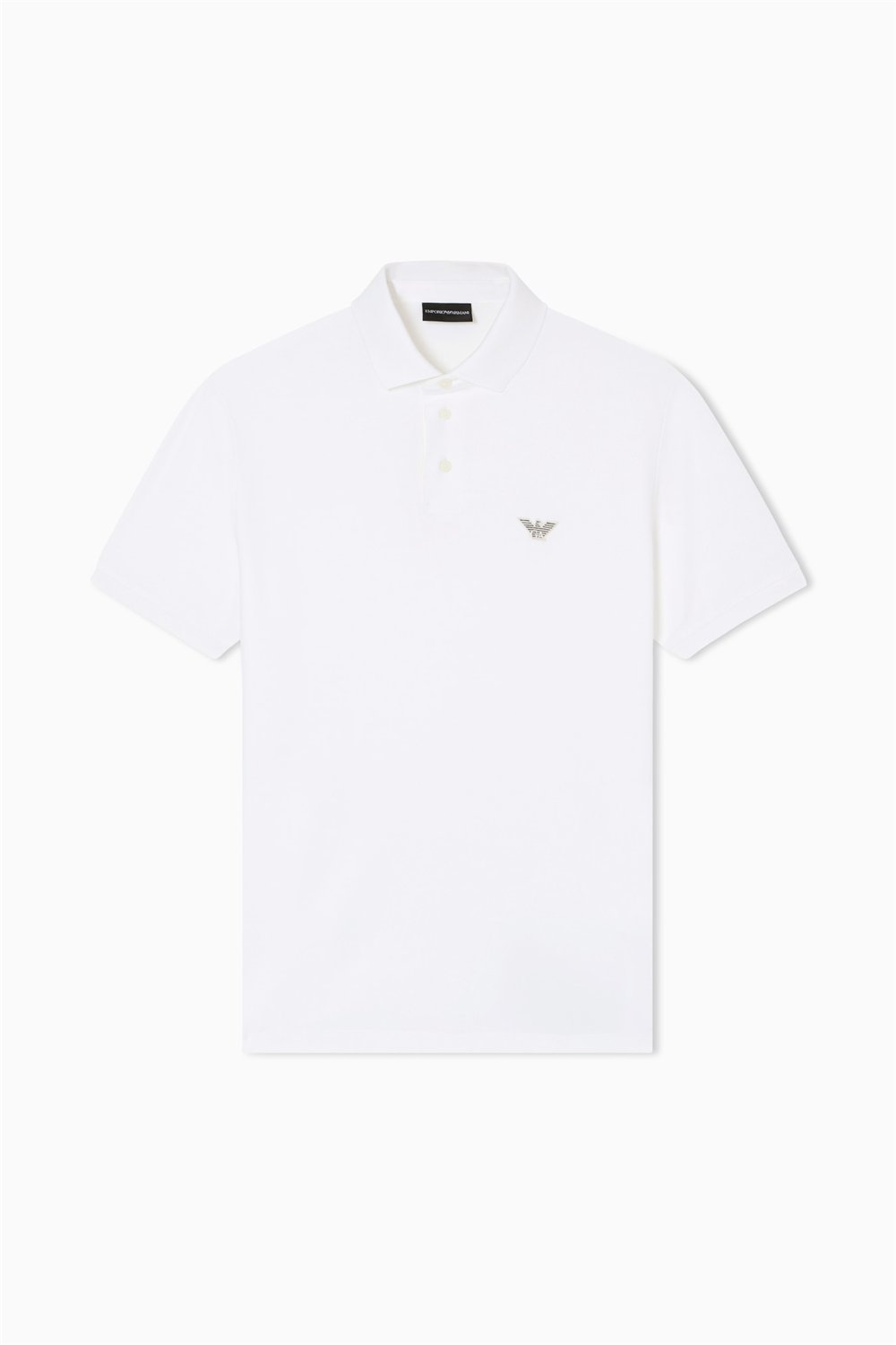 Emporio Armani Erkek Polo Yaka T-Shirt Beyaz