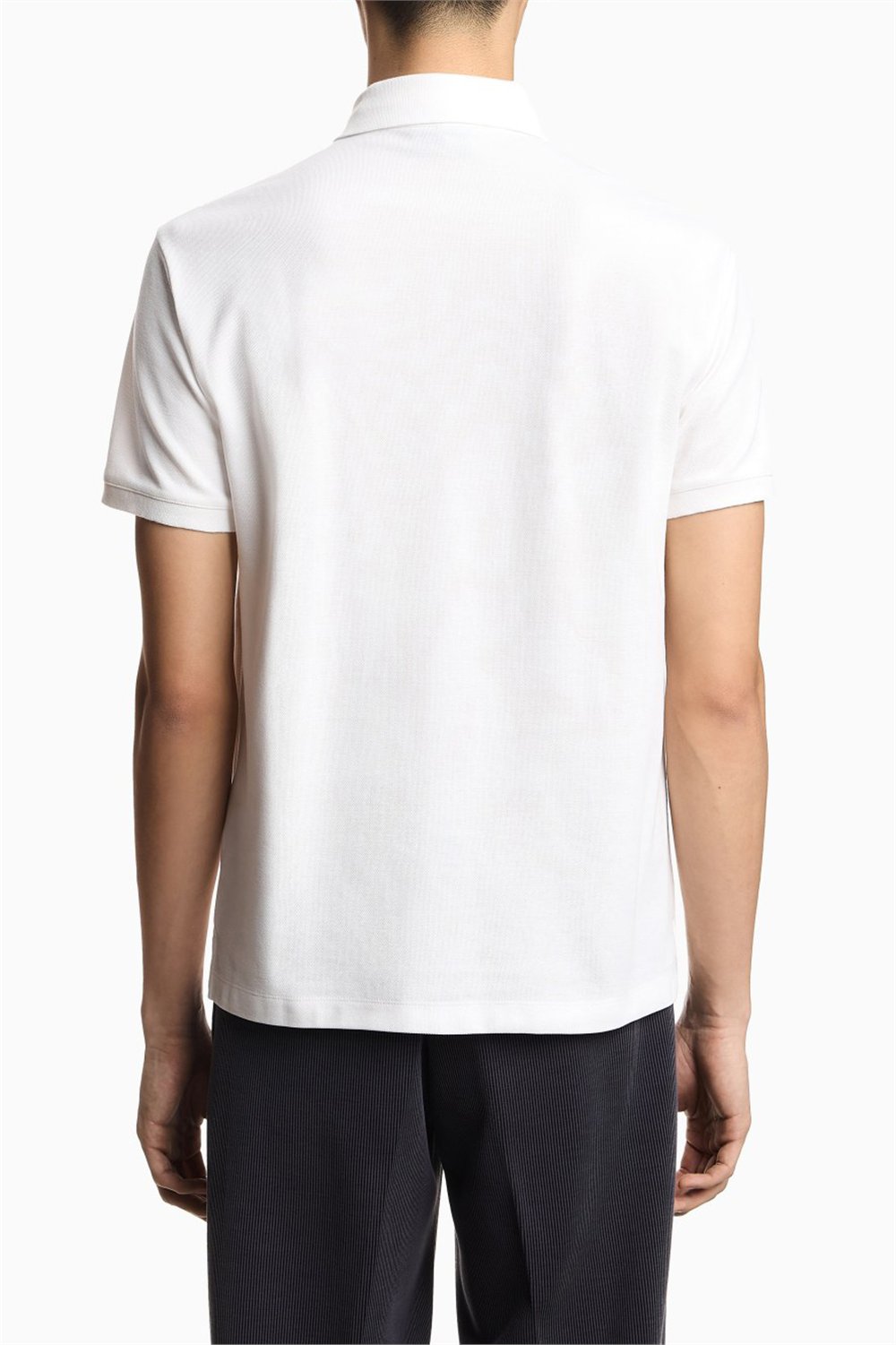 Emporio Armani Erkek Polo Yaka T-Shirt Beyaz