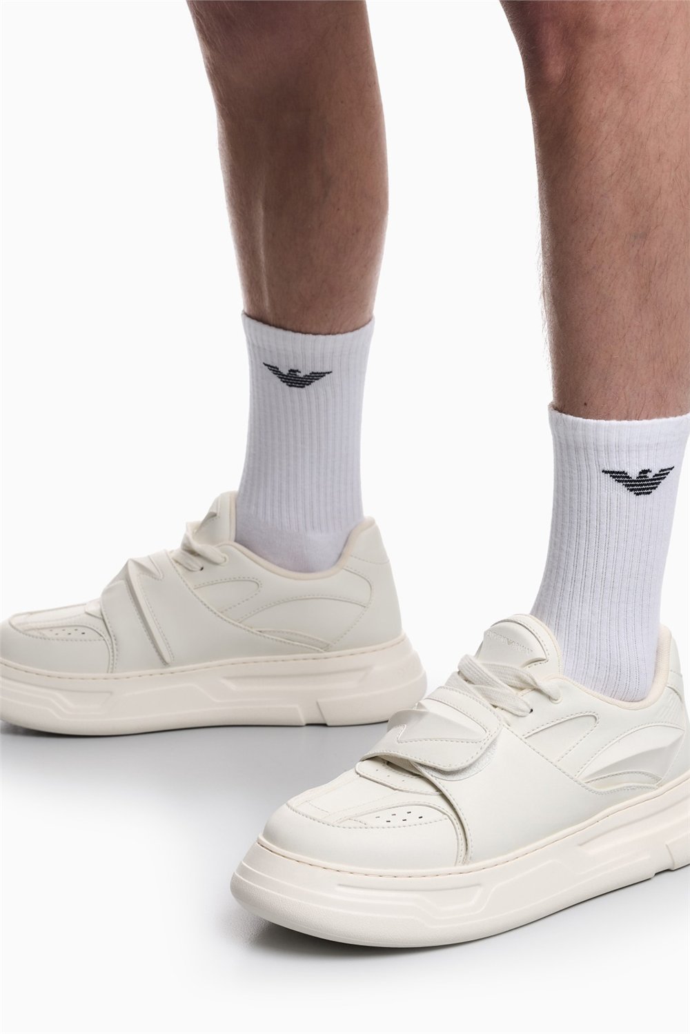 Emporio Armani Erkek Sneaker Beyaz