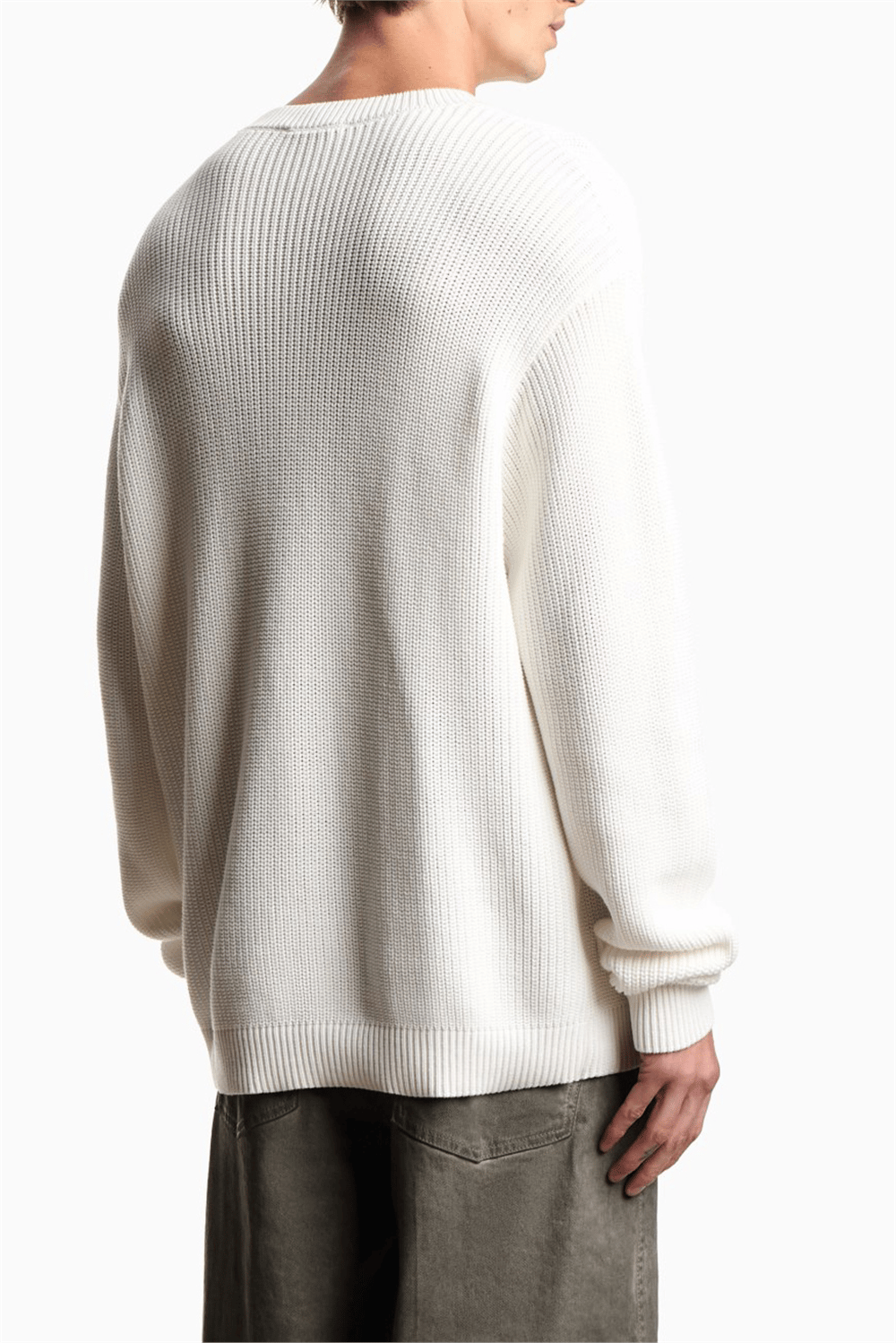 Emporio Armani Erkek Triko Beyaz