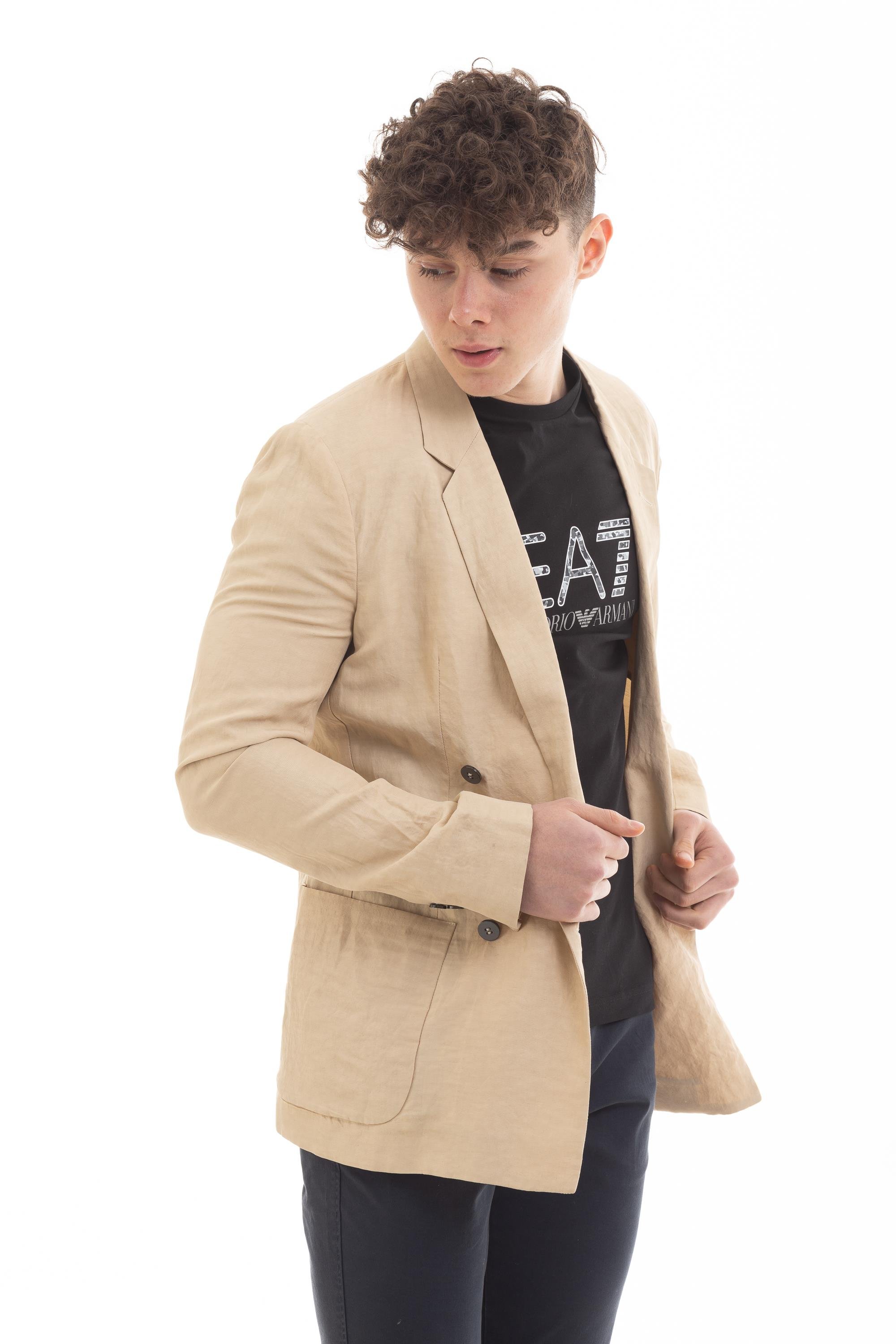 Emporio Armani Erkek Triko Ceket