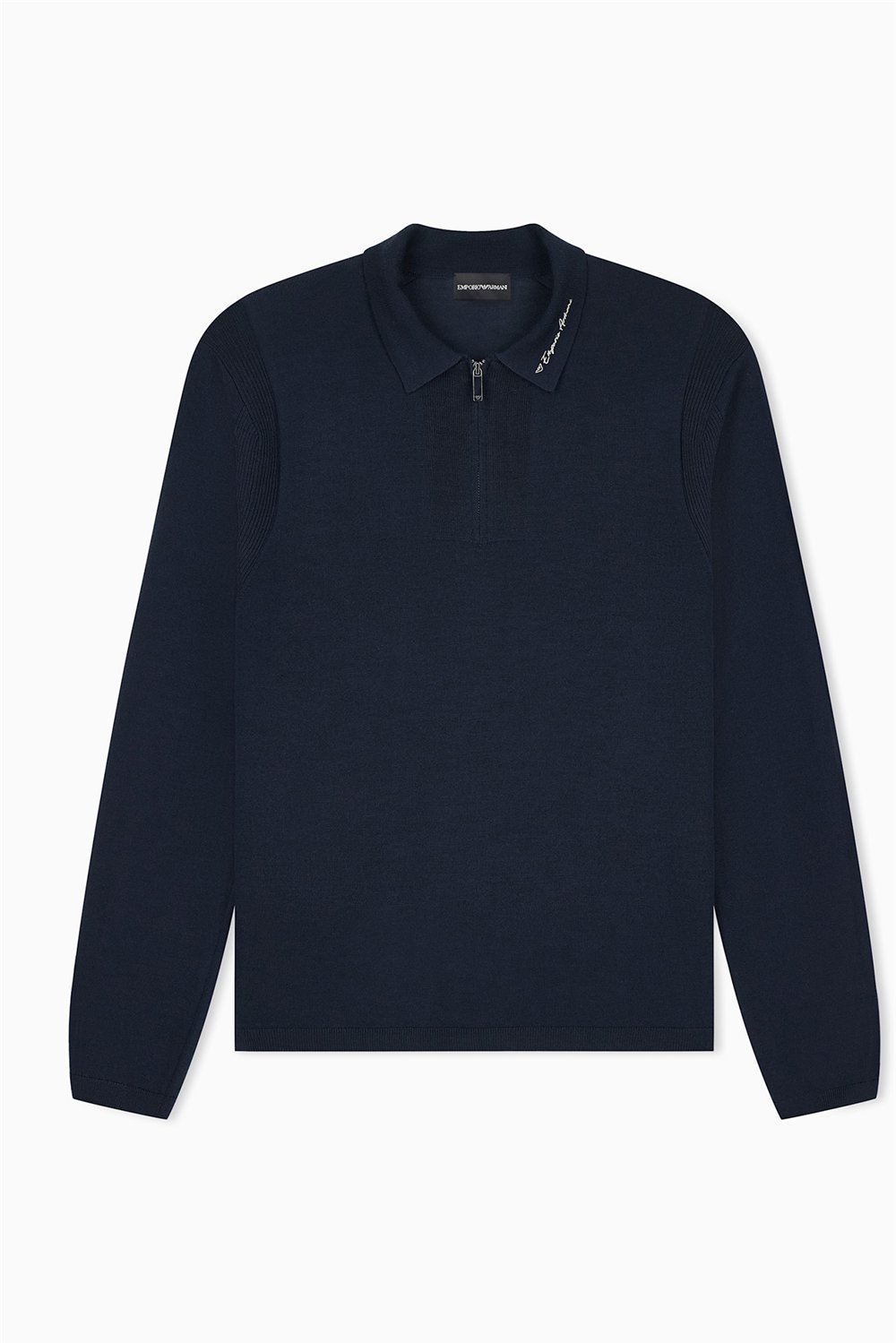 Emporio Armani Erkek Triko Mavi