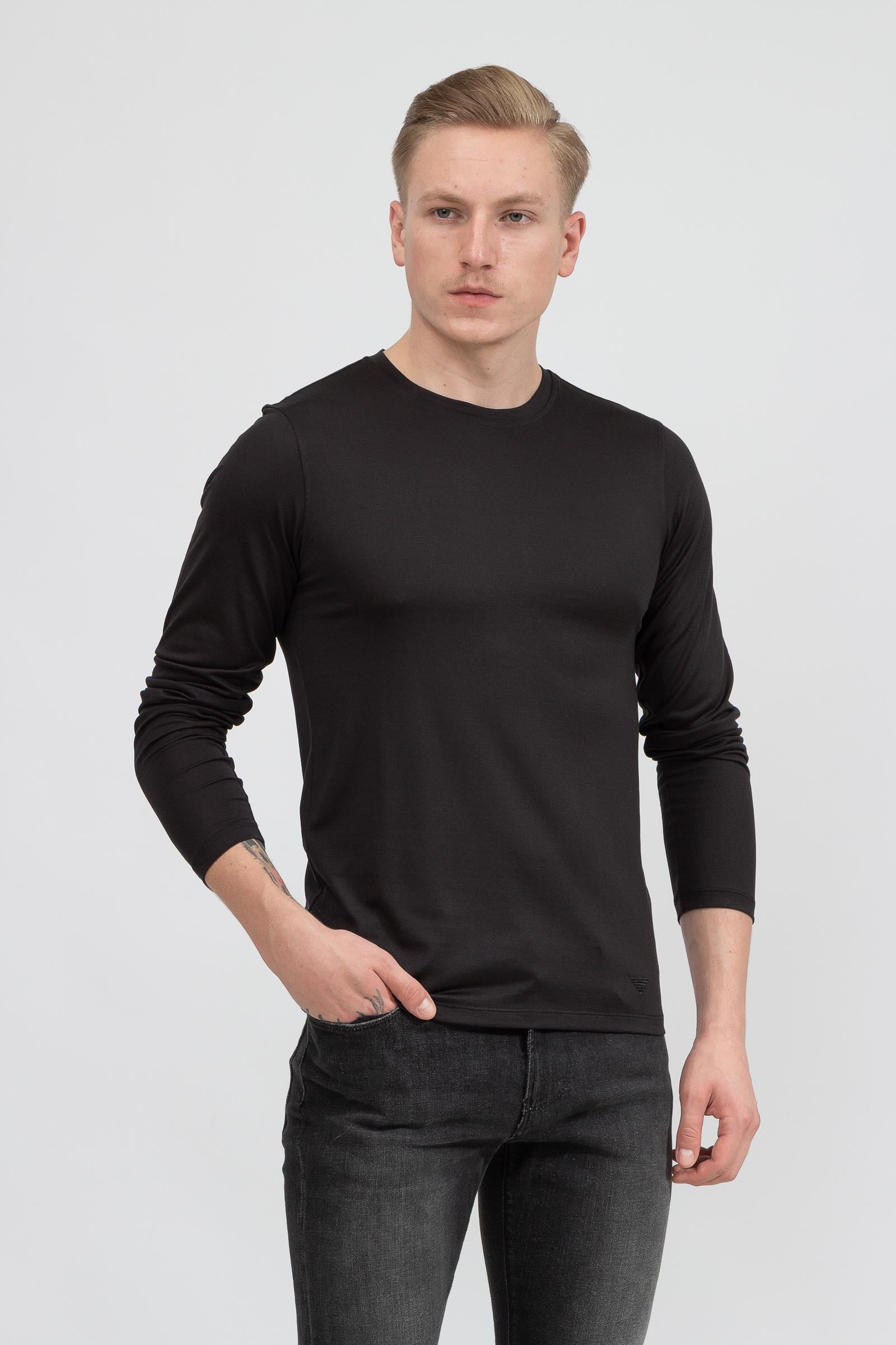 Emporio Armani Erkek Uzun Kol T-Shirt
