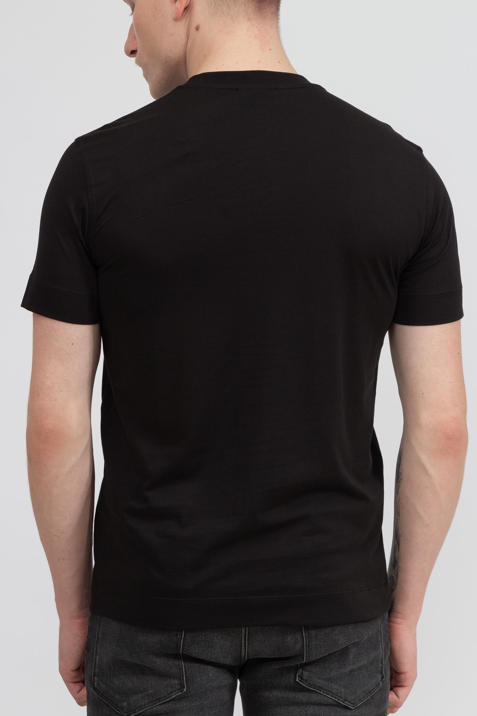 Emporio Armani GA Eagle Logo Pamuklu Kısa Kollu Erkek T-Shirt