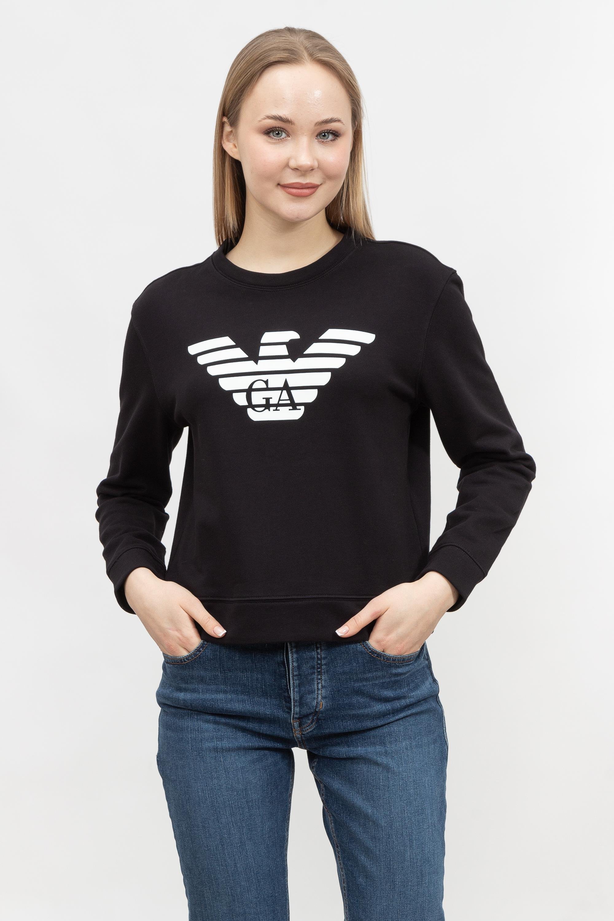 Emporio Armani Kadın Bisiklet Yaka Sweatshirt