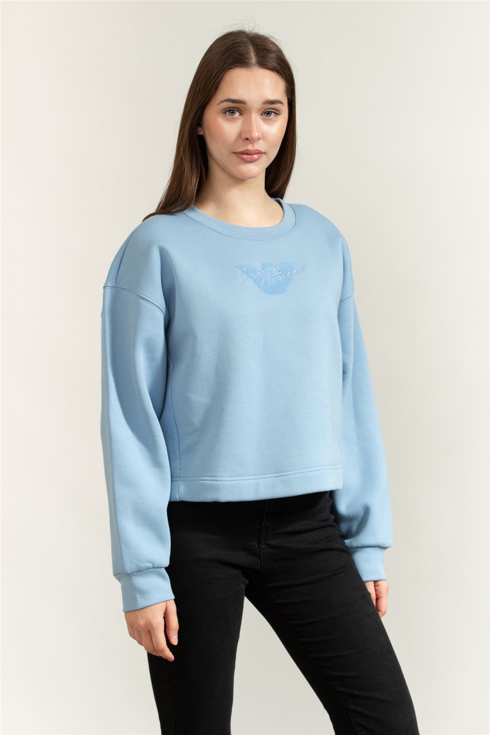 Emporio Armani Kadın Bisiklet Yaka Sweatshirt