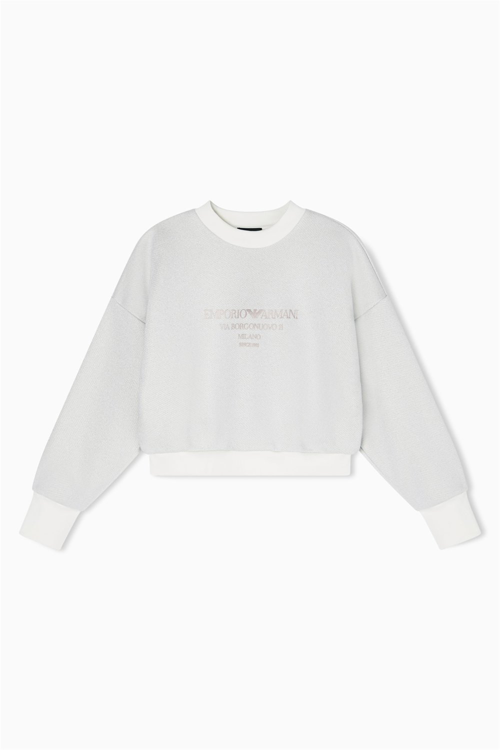 Emporio Armani Kadın Bisiklet Yaka Sweatshirt Çok Renkli
