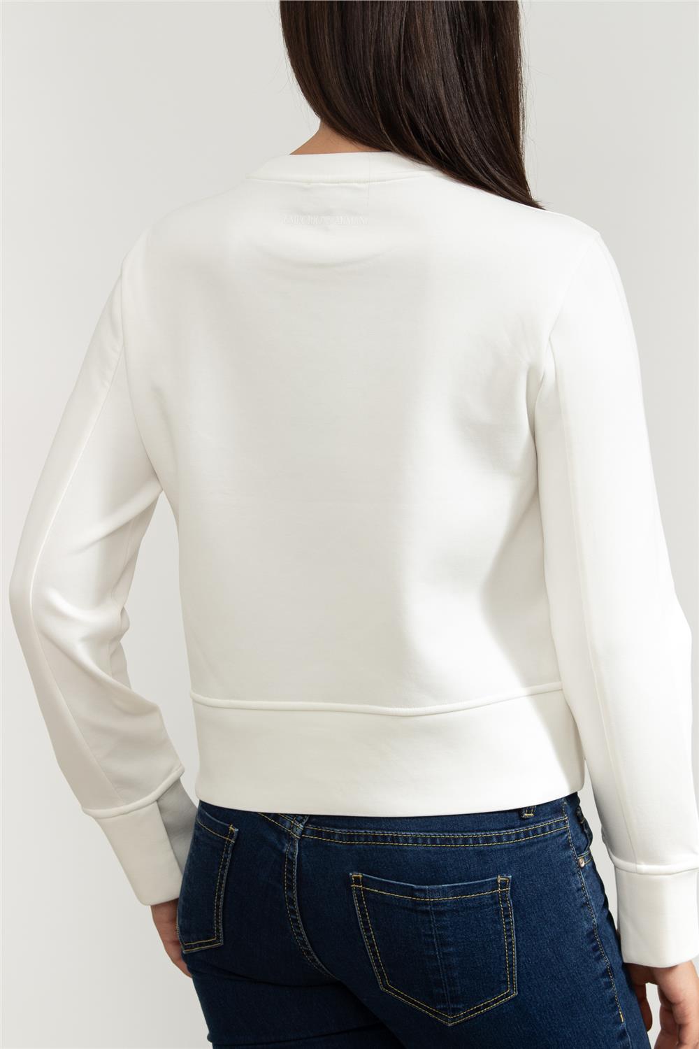 Emporio Armani Kadın Bisiklet Yaka Sweatshirt