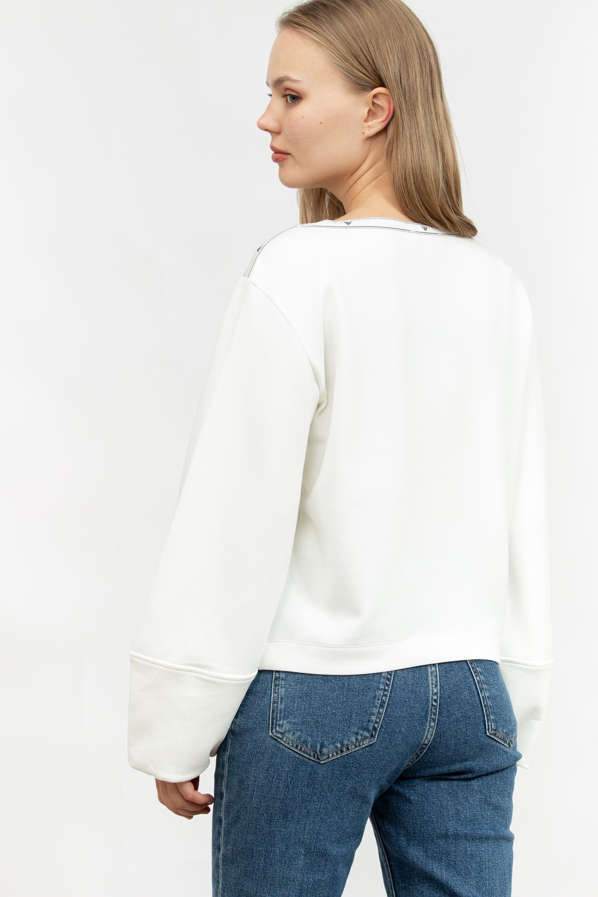 Emporio Armani Kadın Bisiklet Yaka Sweatshirt