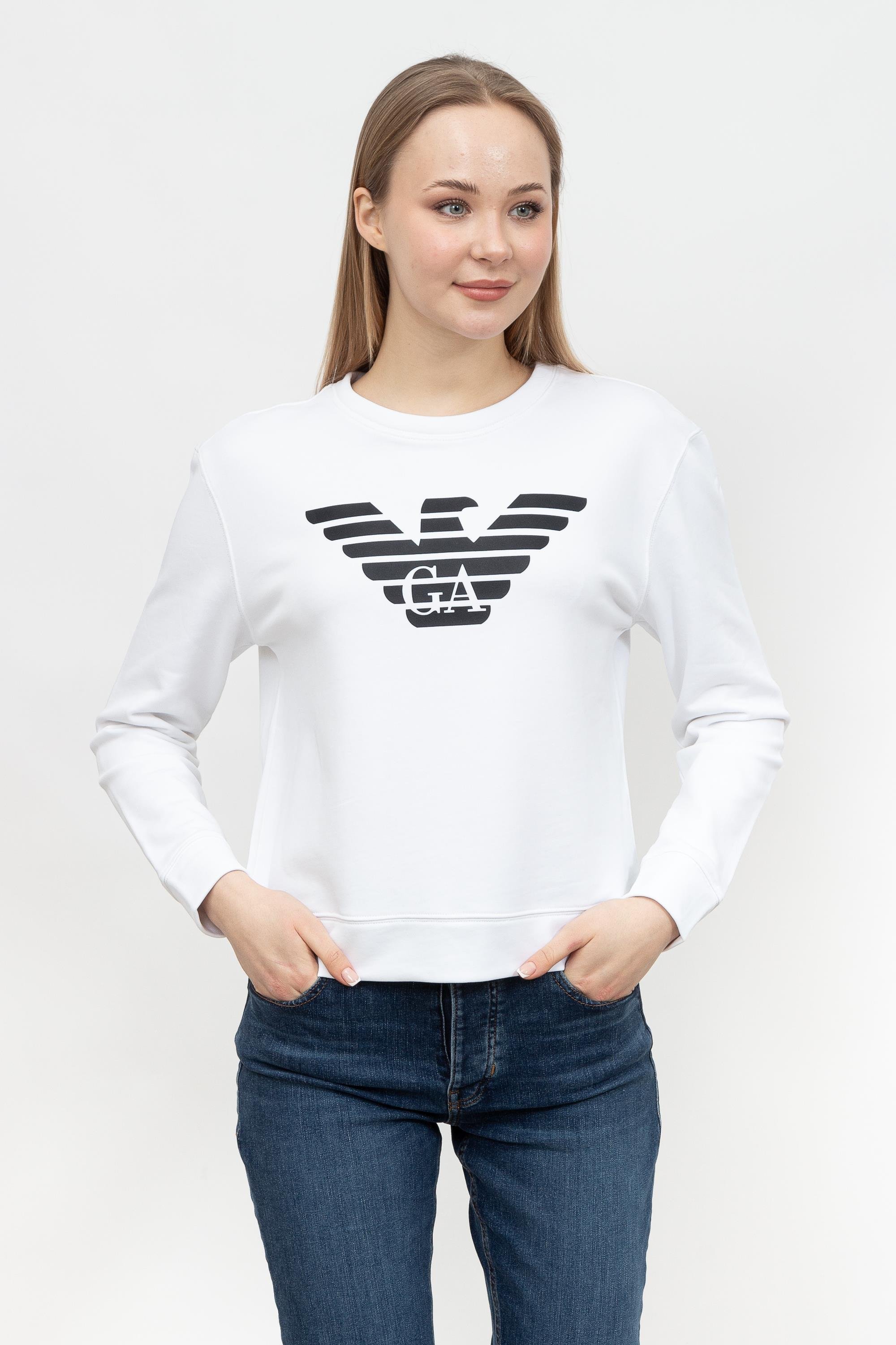 Emporio Armani Kadın Bisiklet Yaka Sweatshirt