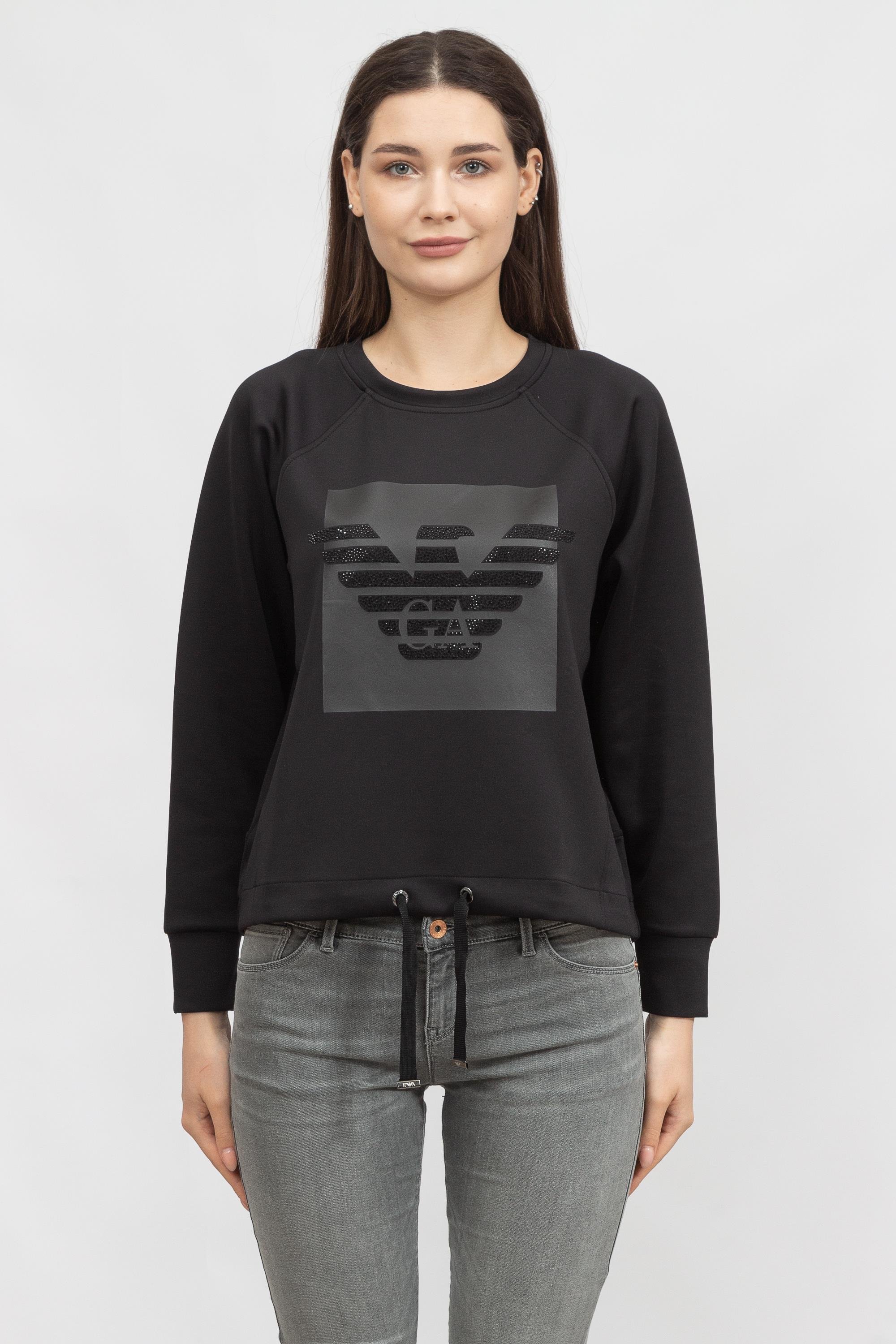 Emporio Armani Kadın Bisiklet Yaka Sweatshirt
