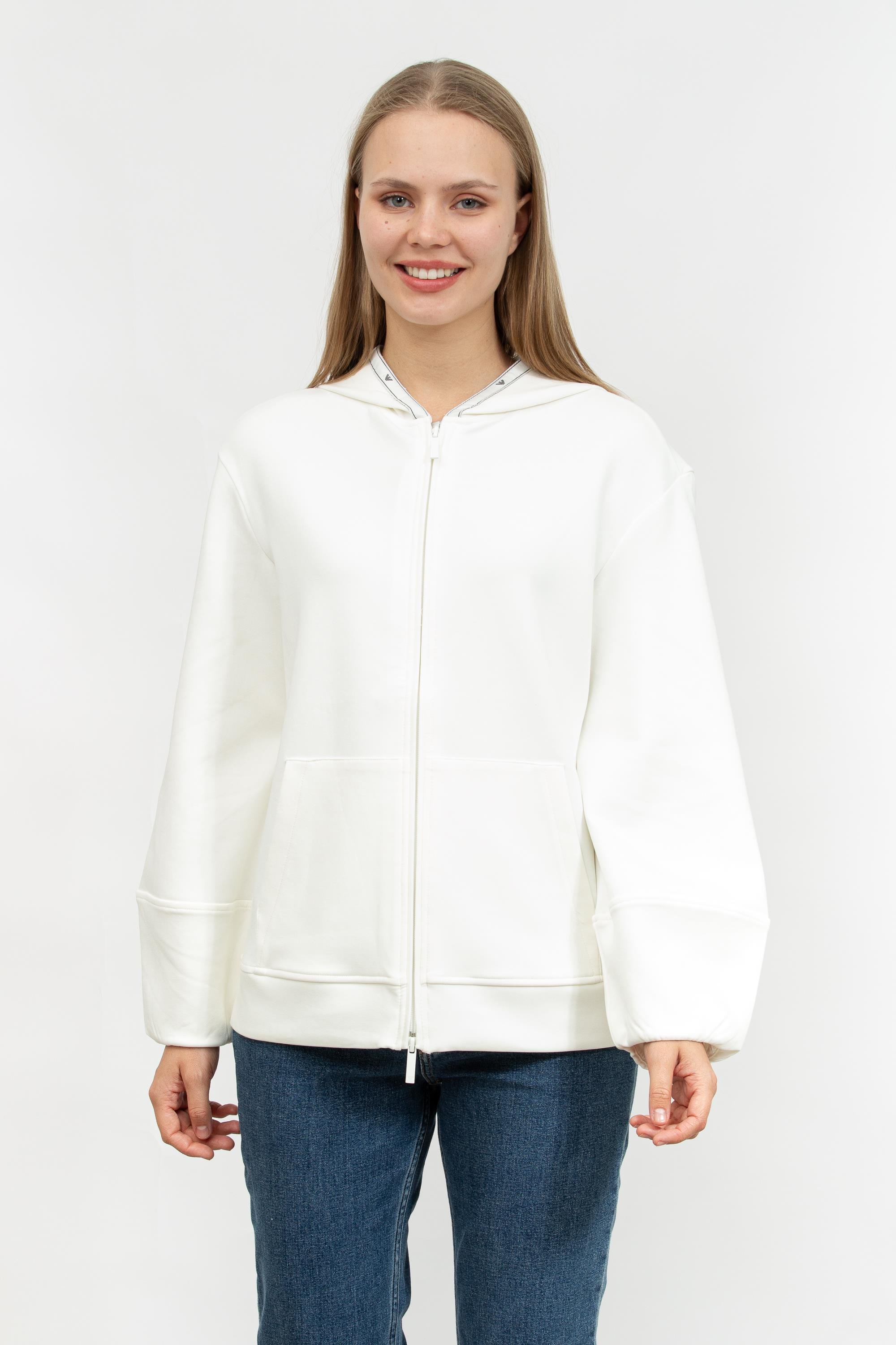 Emporio Armani Kadın Bisiklet Yaka Sweatshirt