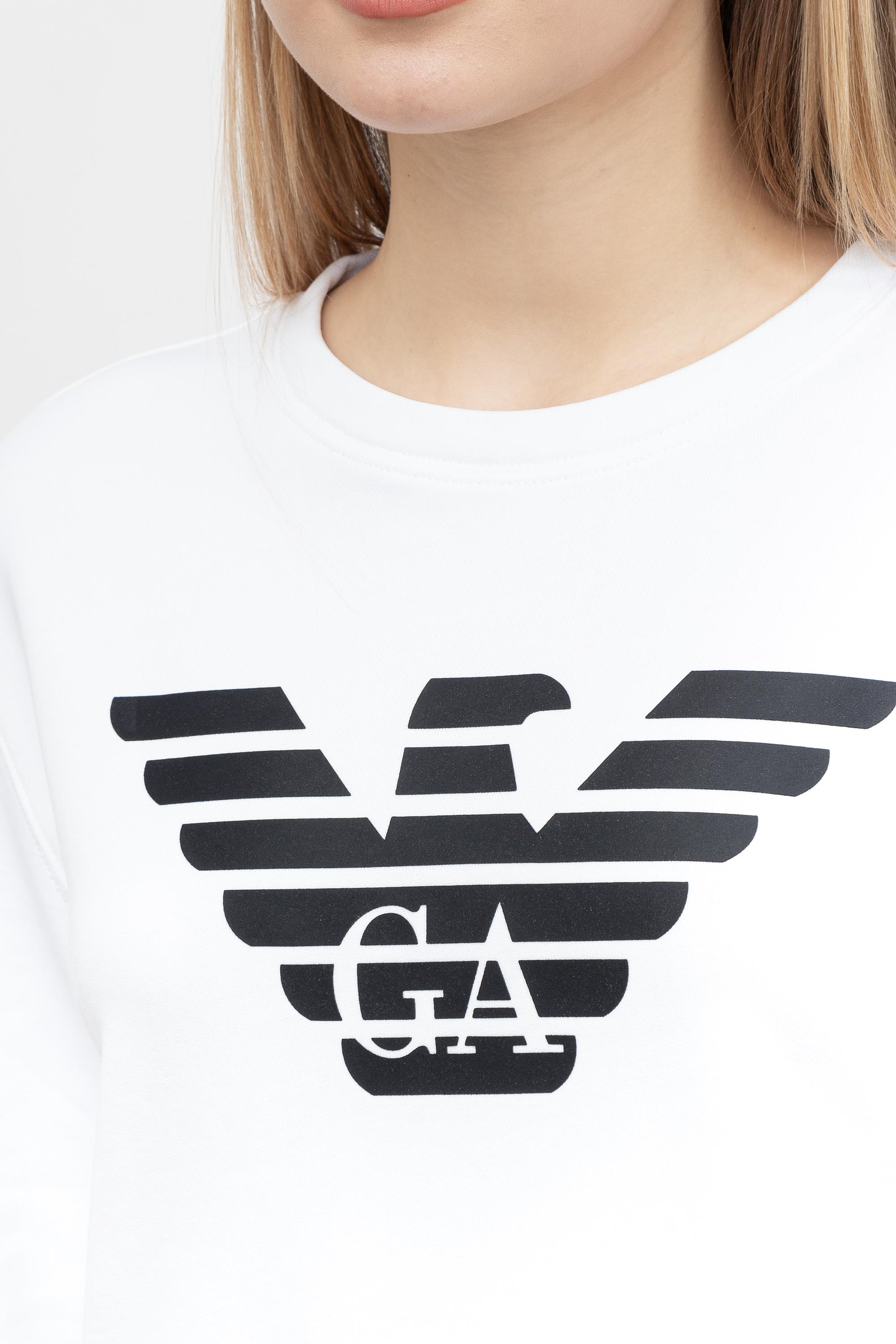 Emporio Armani Kadın Bisiklet Yaka Sweatshirt