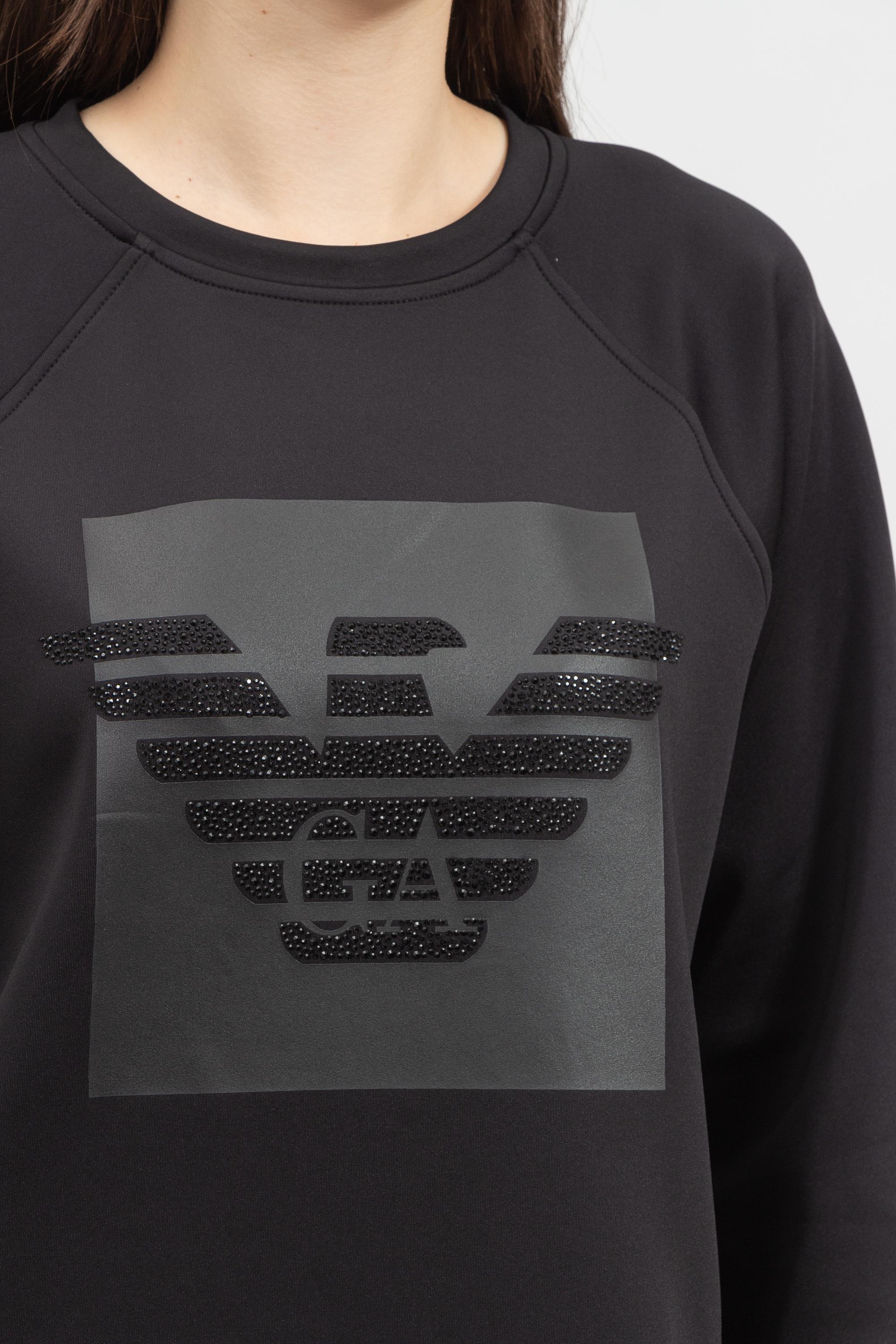 Emporio Armani Kadın Bisiklet Yaka Sweatshirt