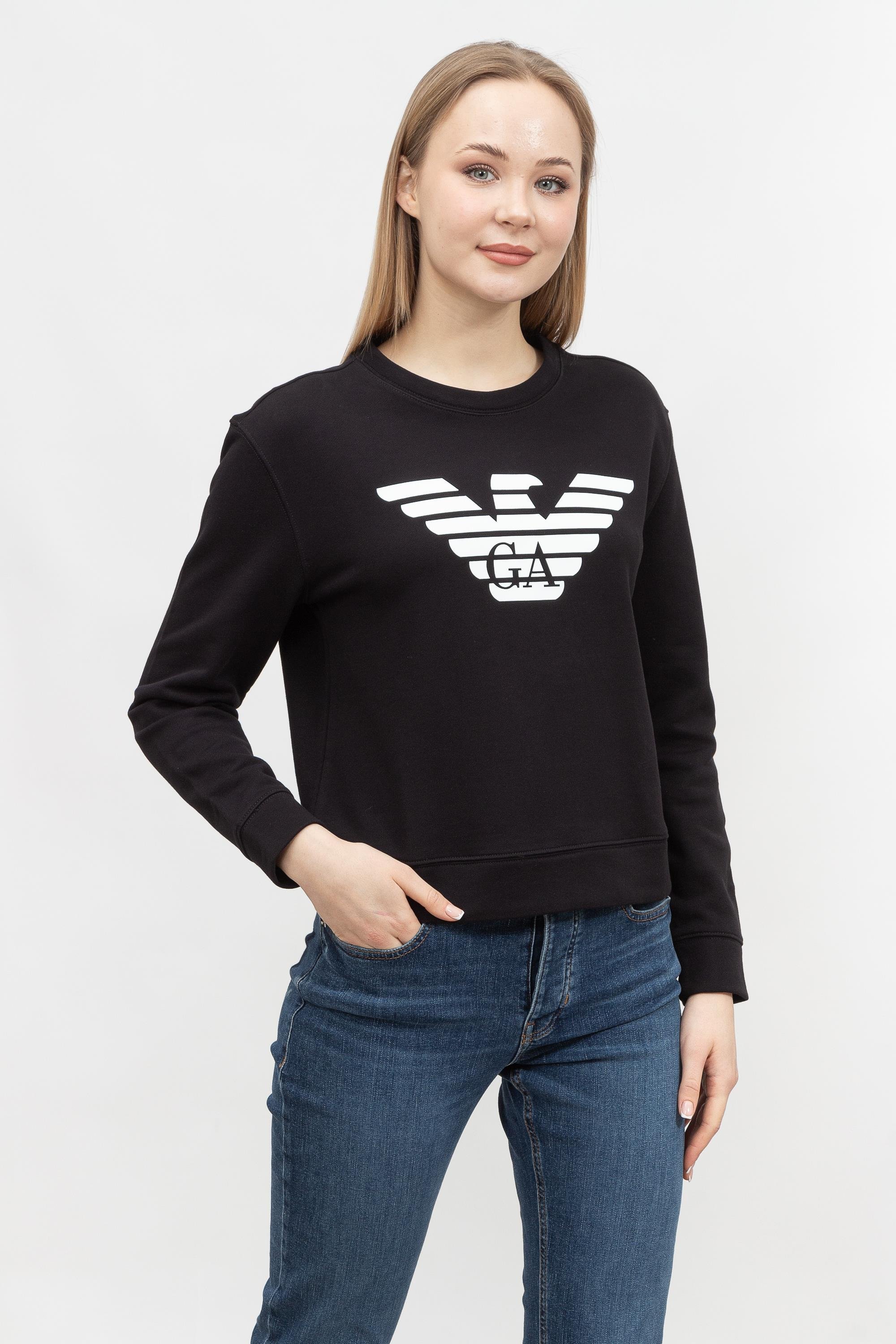 Emporio Armani Kadın Bisiklet Yaka Sweatshirt