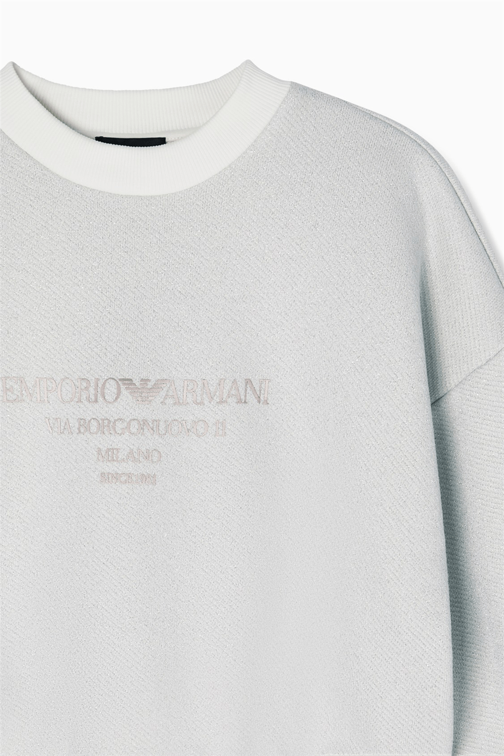 Emporio Armani Kadın Bisiklet Yaka Sweatshirt Çok Renkli