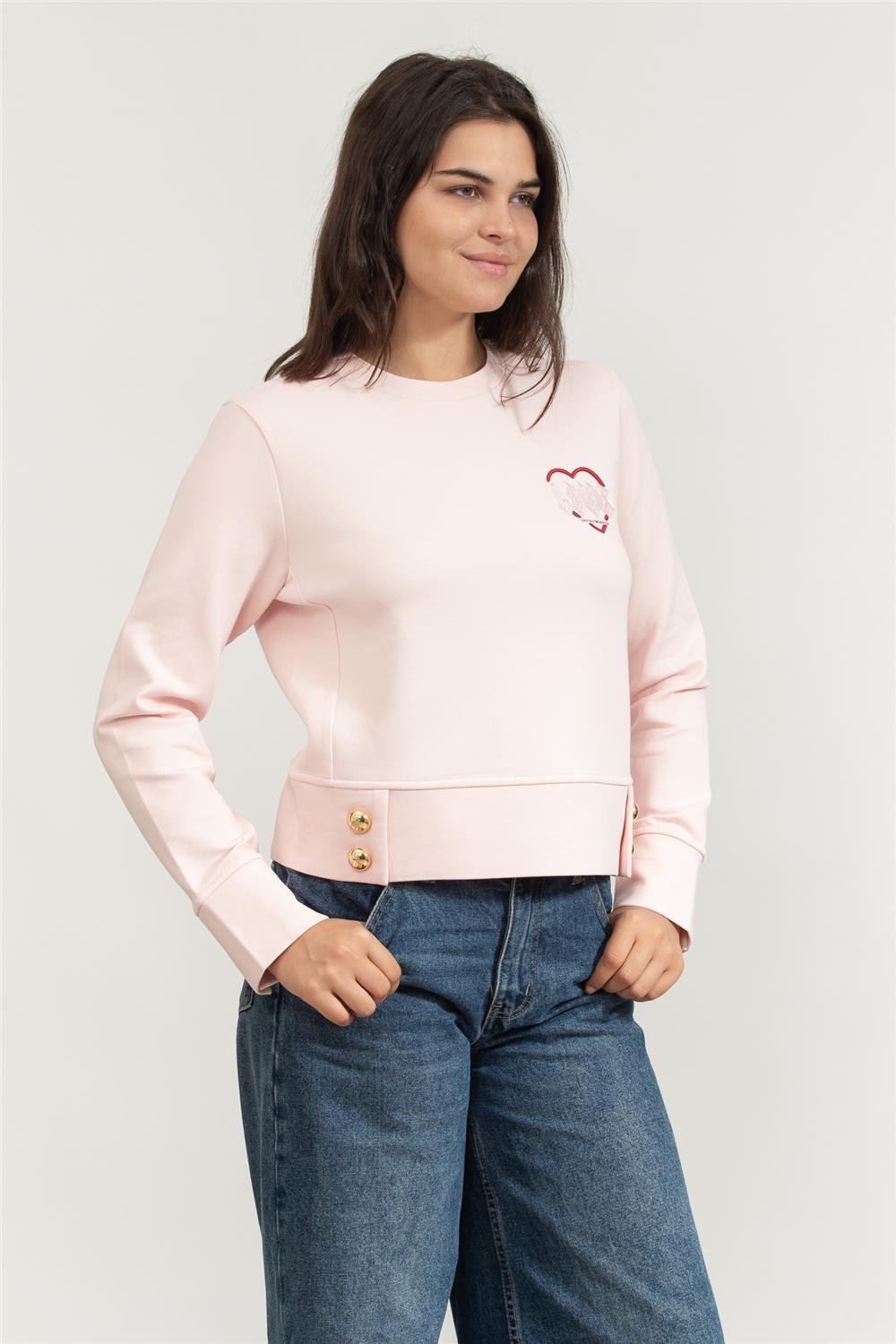 Emporio Armani Kadın Bisiklet Yaka Sweatshirt