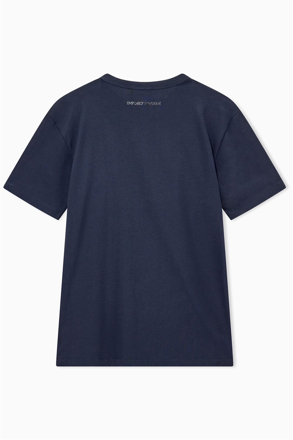Emporio Armani Kadın Bisiklet Yaka T-Shirt Lacivert