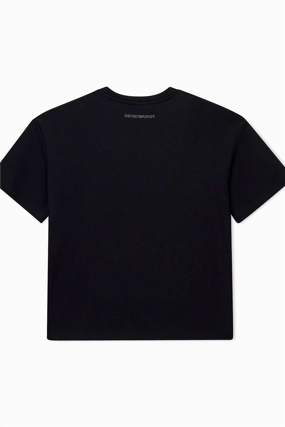 Emporio Armani Kadın Bisiklet Yaka T-Shirt Siyah