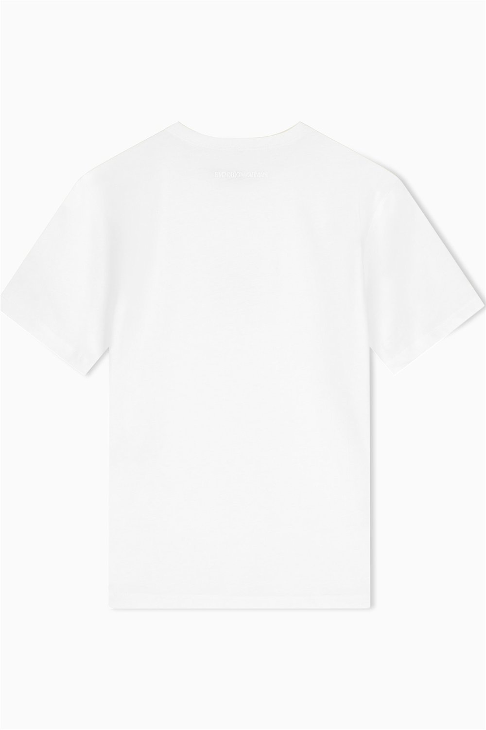Emporio Armani Kadın Bisiklet Yaka T-Shirt Beyaz