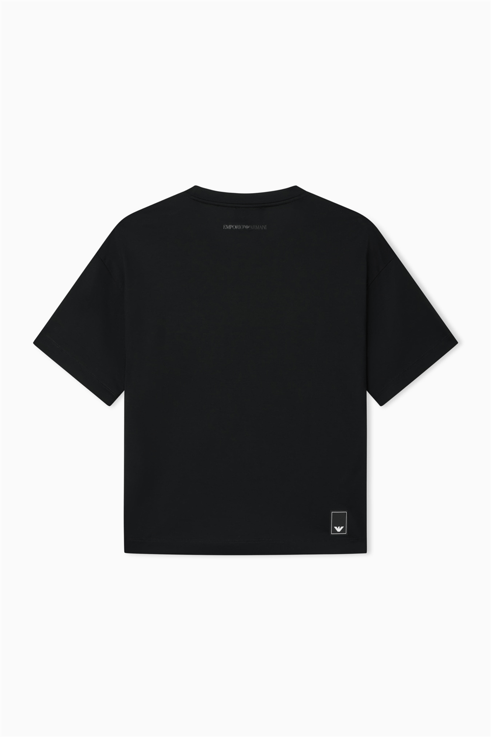Emporio Armani Kadın Bisiklet Yaka T-Shirt Siyah