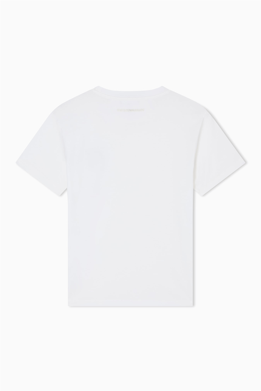 Emporio Armani Kadın Bisiklet Yaka T-Shirt Beyaz