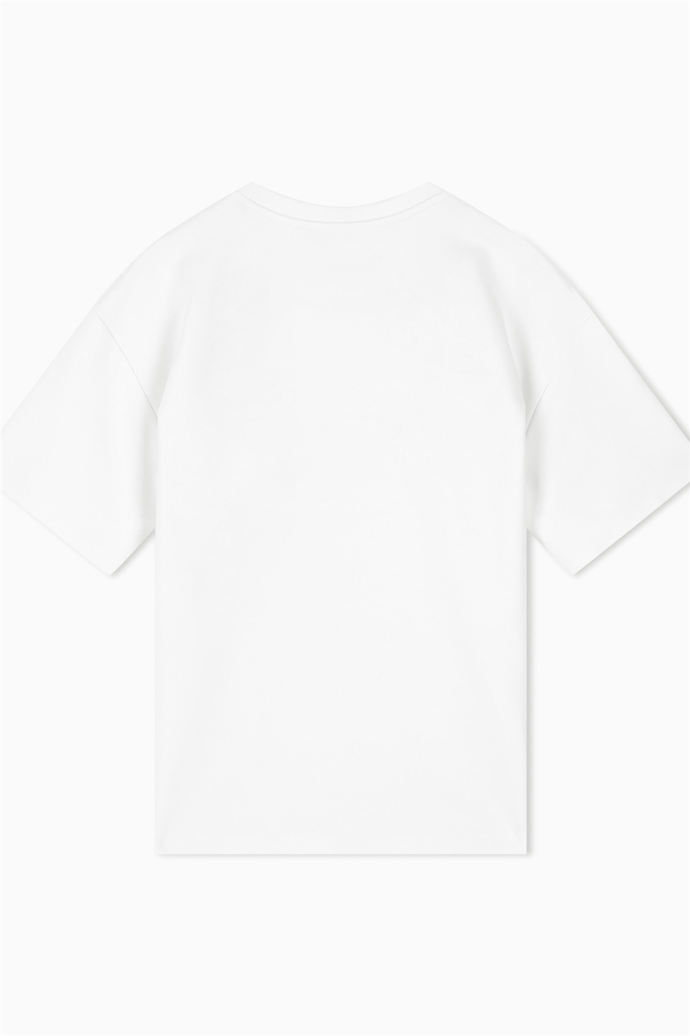 Emporio Armani Kadın Bisiklet Yaka T-Shirt Beyaz