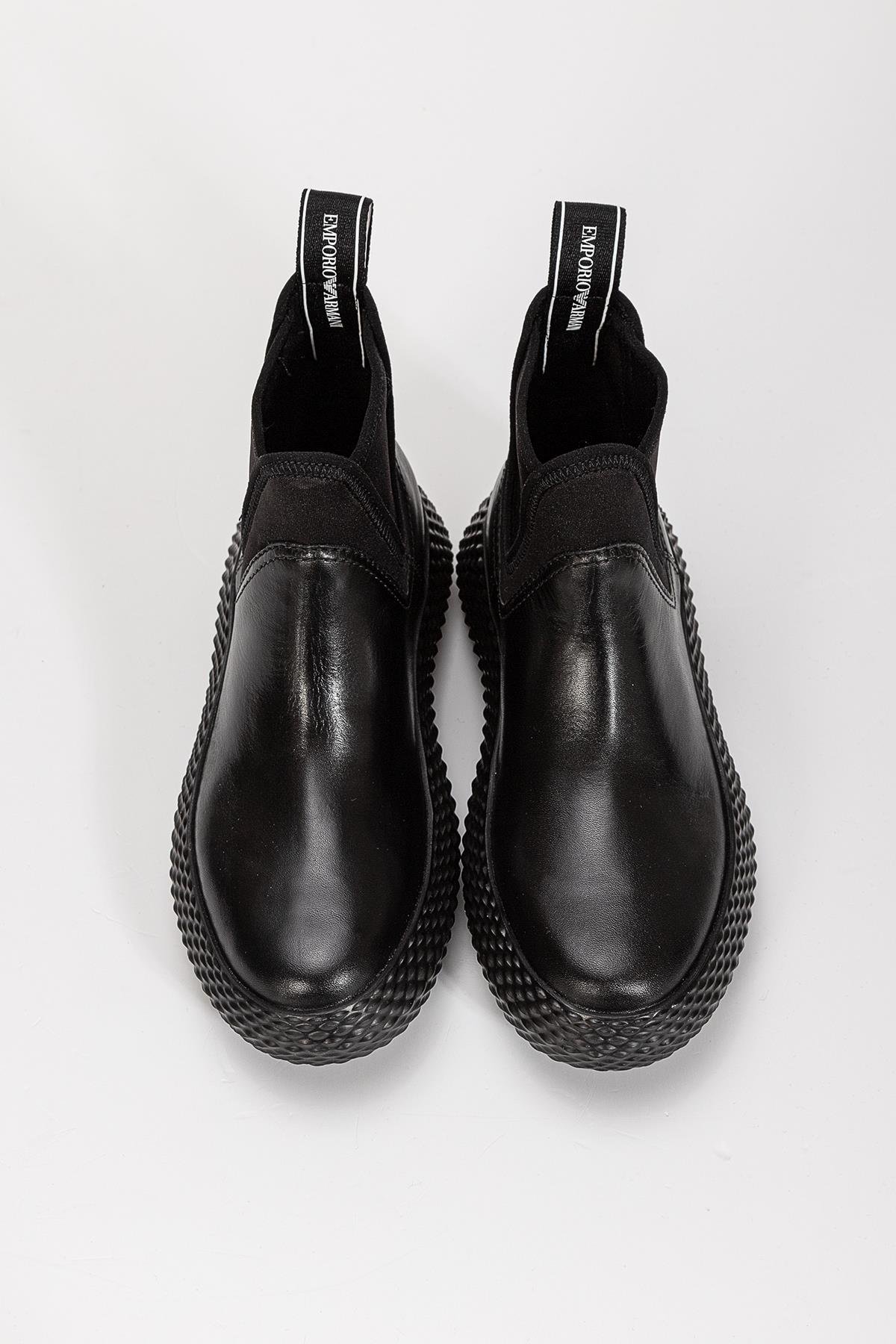 Emporio Armani Kadın Deri Bot
