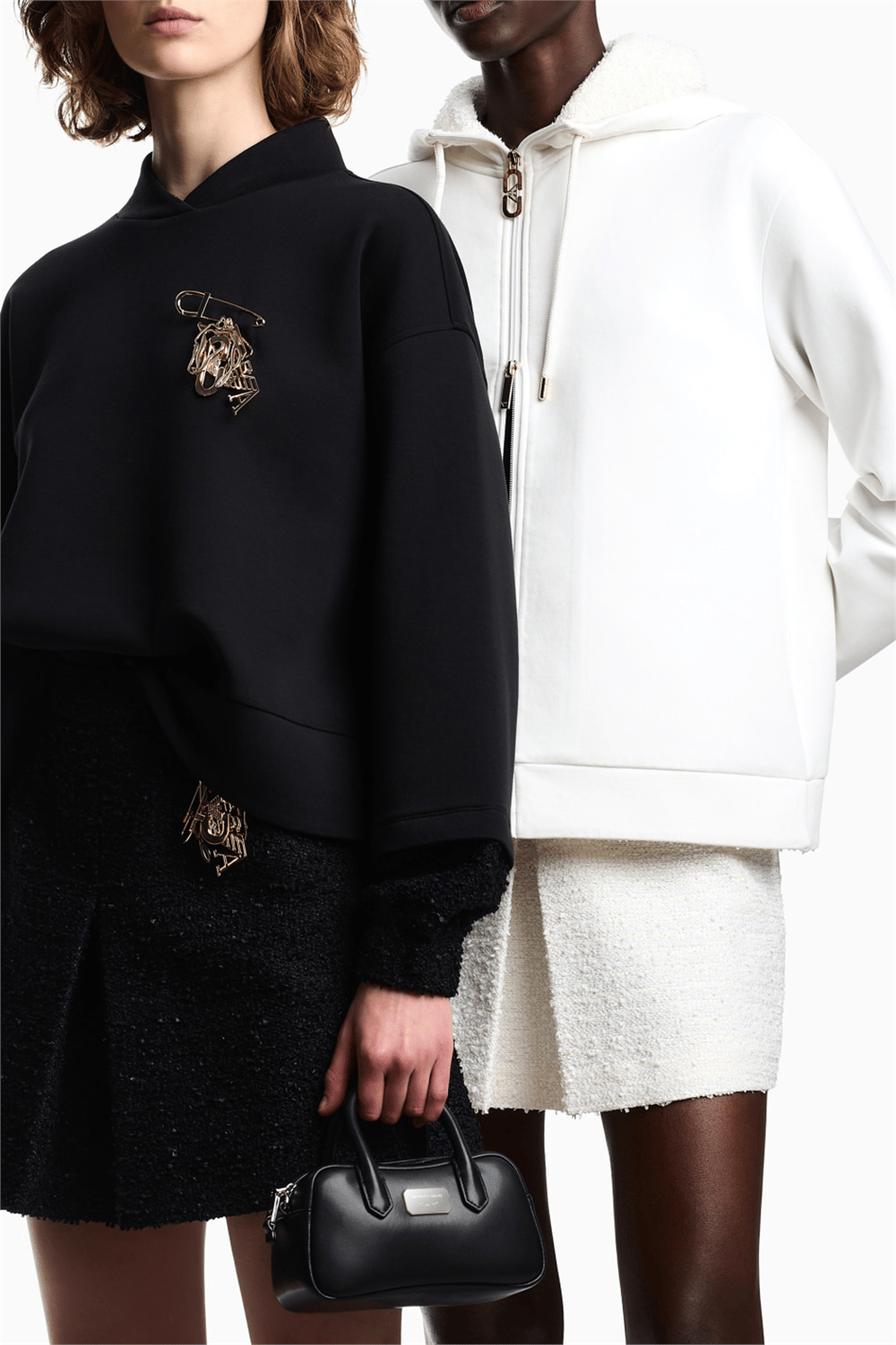 Emporio Armani Kadın Etek Beyaz