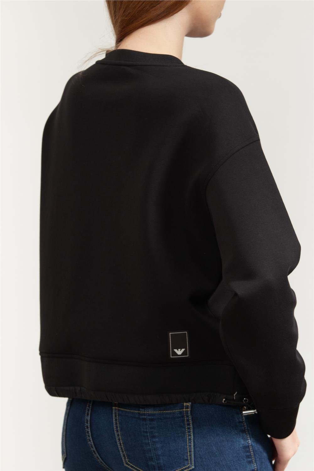 Emporio Armani Kadın Fermuarlı Sweatshirt