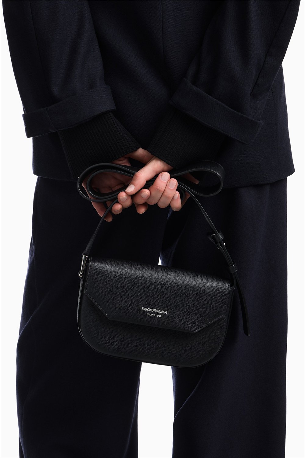 Emporio Armani Kadın Mini Omuz Çantası Siyah