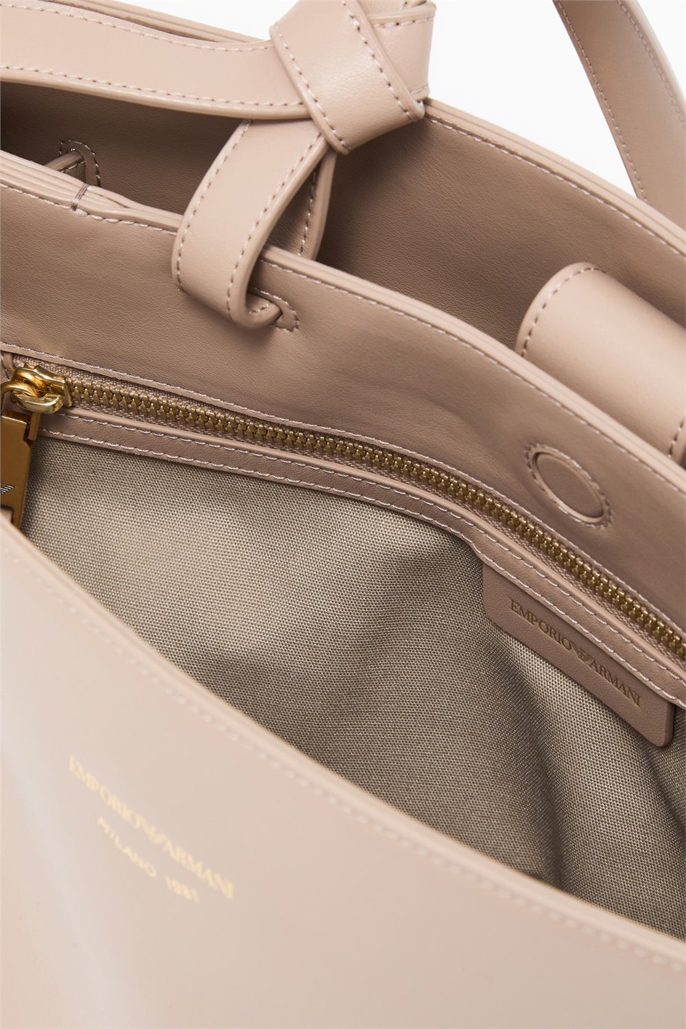 Emporio Armani Kadın Mini Omuz Çantası Vizon